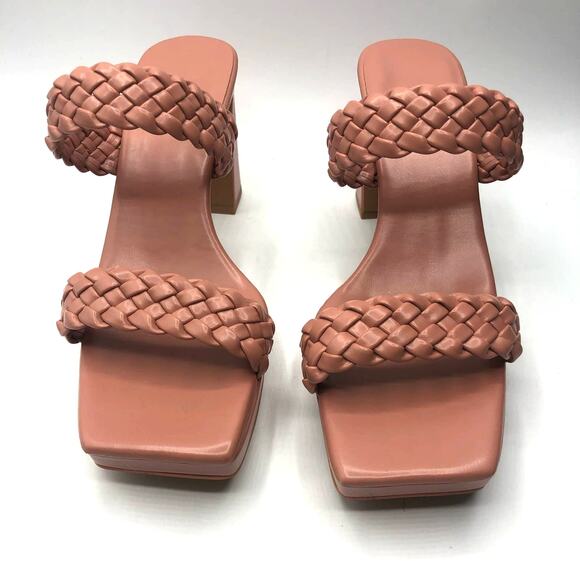 Jeffrey Campbell Delicacy Heel Sandals in Peach Size US 10 - Picture 1 of 9